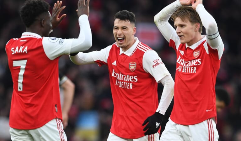 Arsenal midfielder Martin Odegaard described as “magnificent” by Ian Wright during defeat to Aston Villa