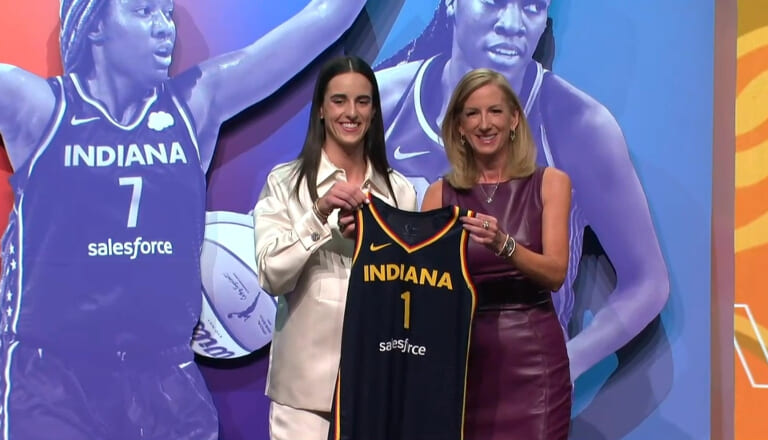 The Indiana Fever Selected Caitlin Clark With The No. 1 Pick In The 2024 WNBA Draft